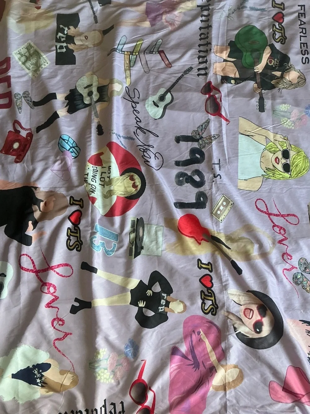 NWOT Taylor Swift Folklore Inspired Queen Duvet Cover & 2 Shams